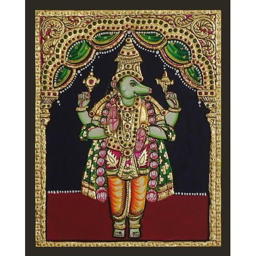 TANJORE PAINTING VARAHA AVATHARAM