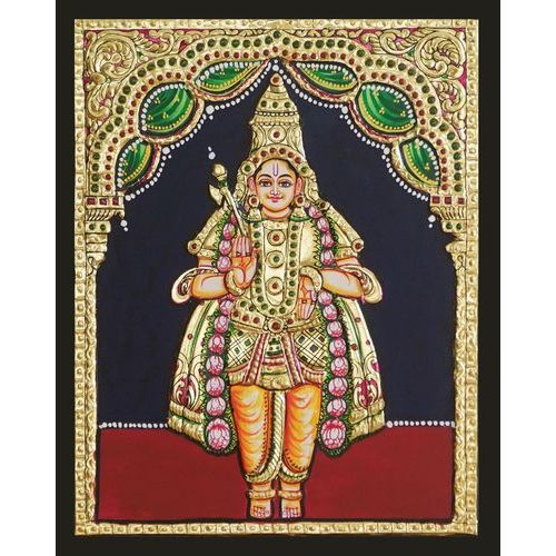 TANJORE PAINTING PARASURAMA AVATHARAM