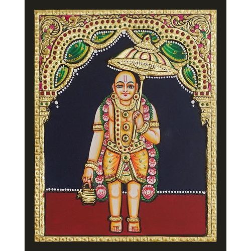 TANJORE PAINTING VAMANA  AVATHARAM