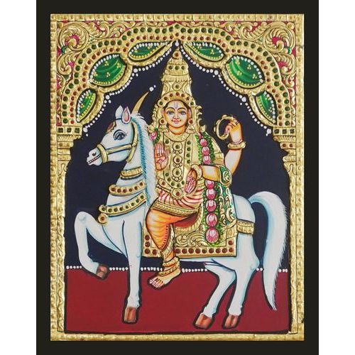 TANJORE PAINTING KALKI AVATHARAM