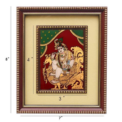 GLASS PAINTING HAMSA KRISHNA