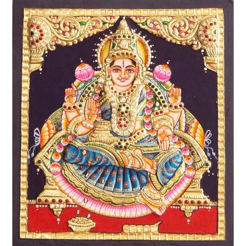 TANJORE PAINTING DHANA LAKSHMI