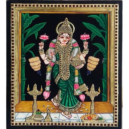 TANJORE PANITING VASTHU LAKSHMI