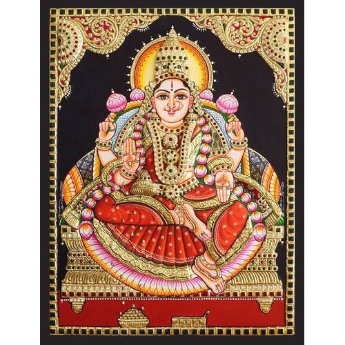 TANJORE PAINTING DHANA LAKSHMI