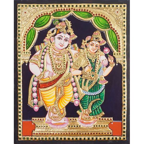 TANJORE PAINTING RADHA KRISHNA